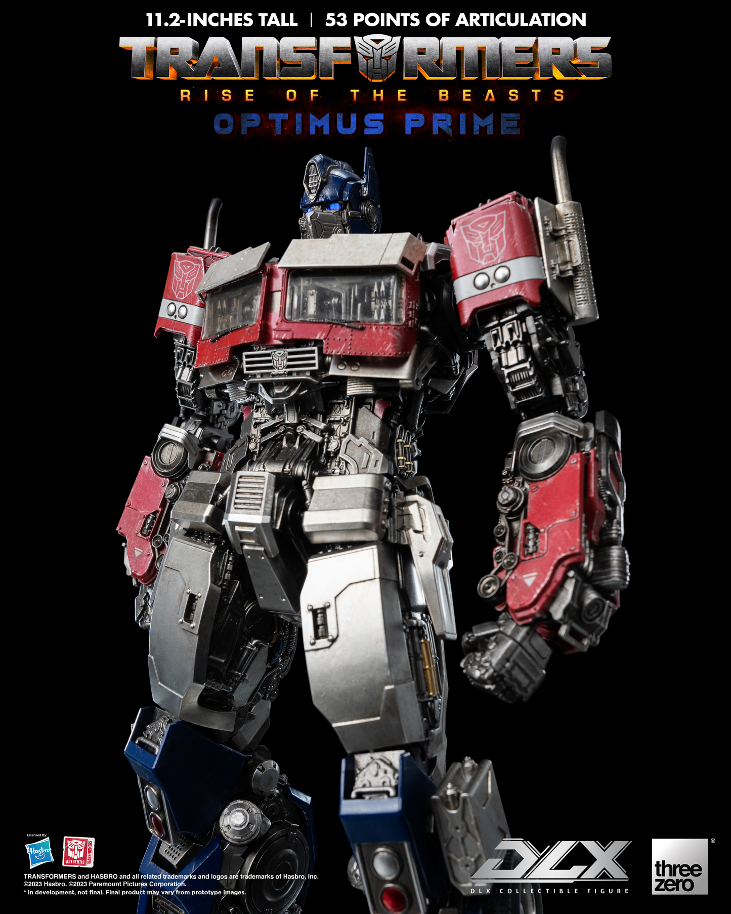 ThreeZero - Transformers: Rise of the Beasts - DLX Optimus Prime