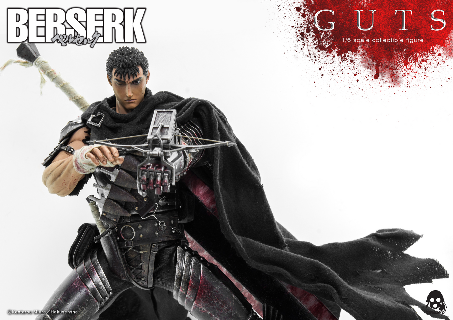 ThreeZero BERSERK - Guts Black Swordsman