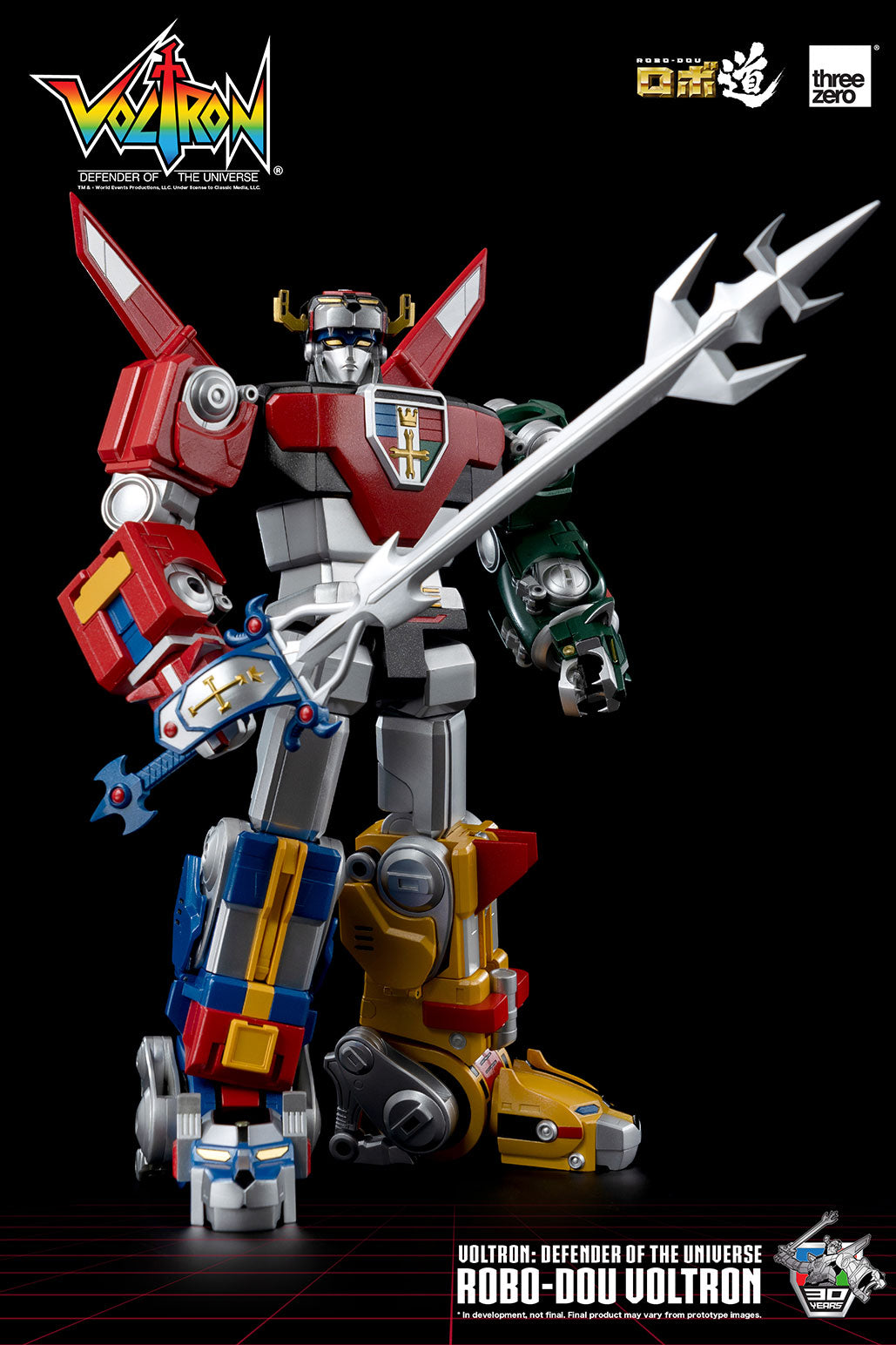 ThreeZero - Voltron: Defender of the Universe ROBO-DOU Voltron