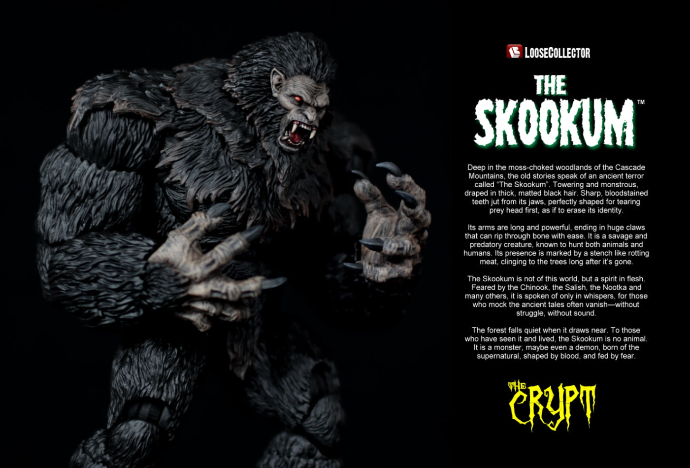 The Crypt The Skookum Action Figure (Preorder Q1 2026)