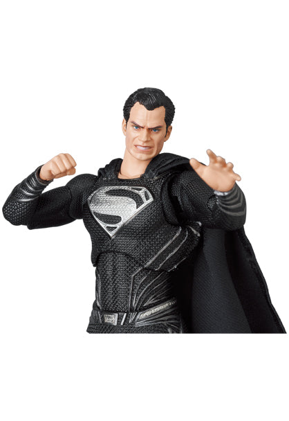 Zack Snyder's Justice League MAFEX No.174 Superman Black Suit