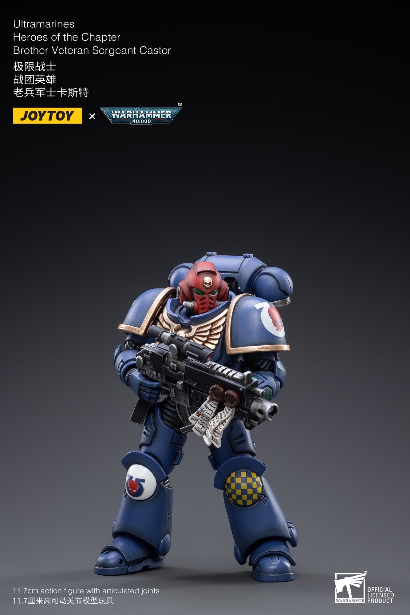 Warhammer 40K - Ultramarines - Brother Veteran Sergeant Castor