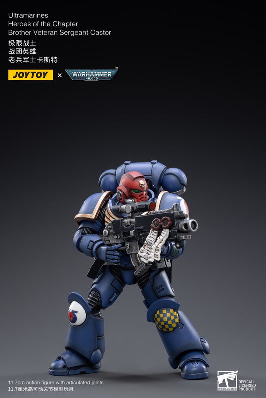 Warhammer 40K - Ultramarines - Brother Veteran Sergeant Castor