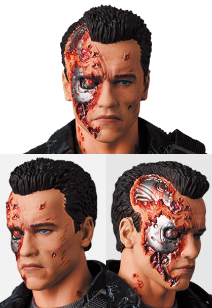 TERMINATOR T-800 T2 DAMAGED MAFEX