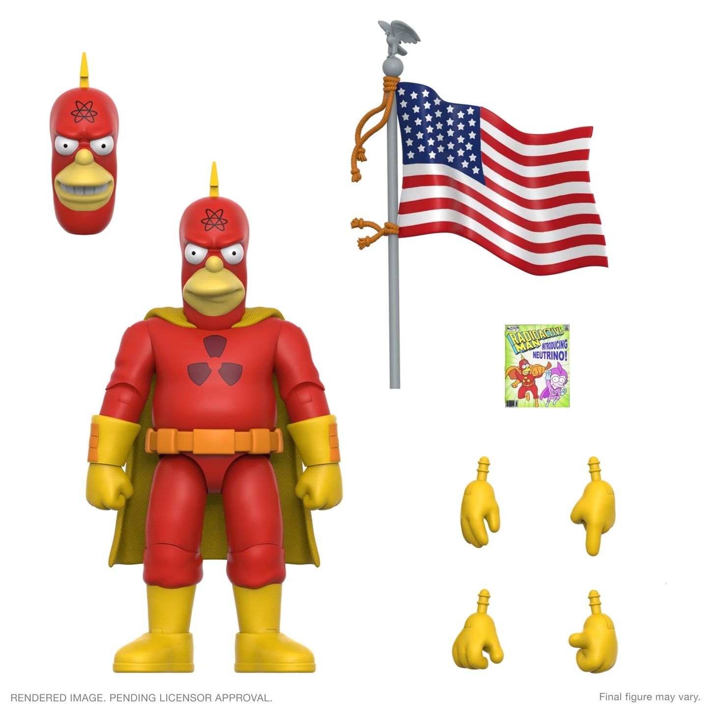 ULTIMATES THE SIMPSONS WAVE 4 RADIOACTIVE MAN