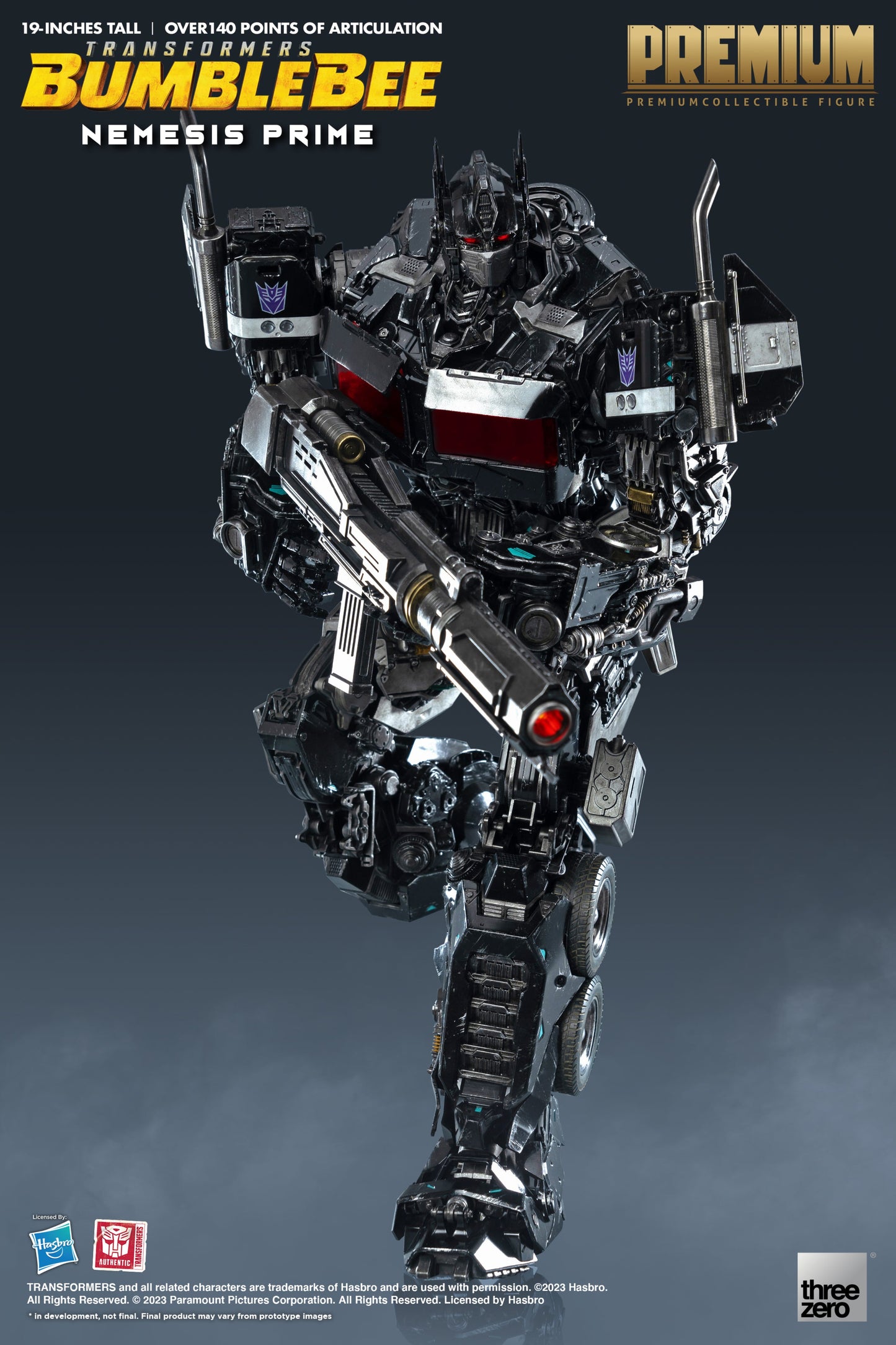 Transformers: Bumblebee Premium Collectible Nemesis Prime - Exclusive