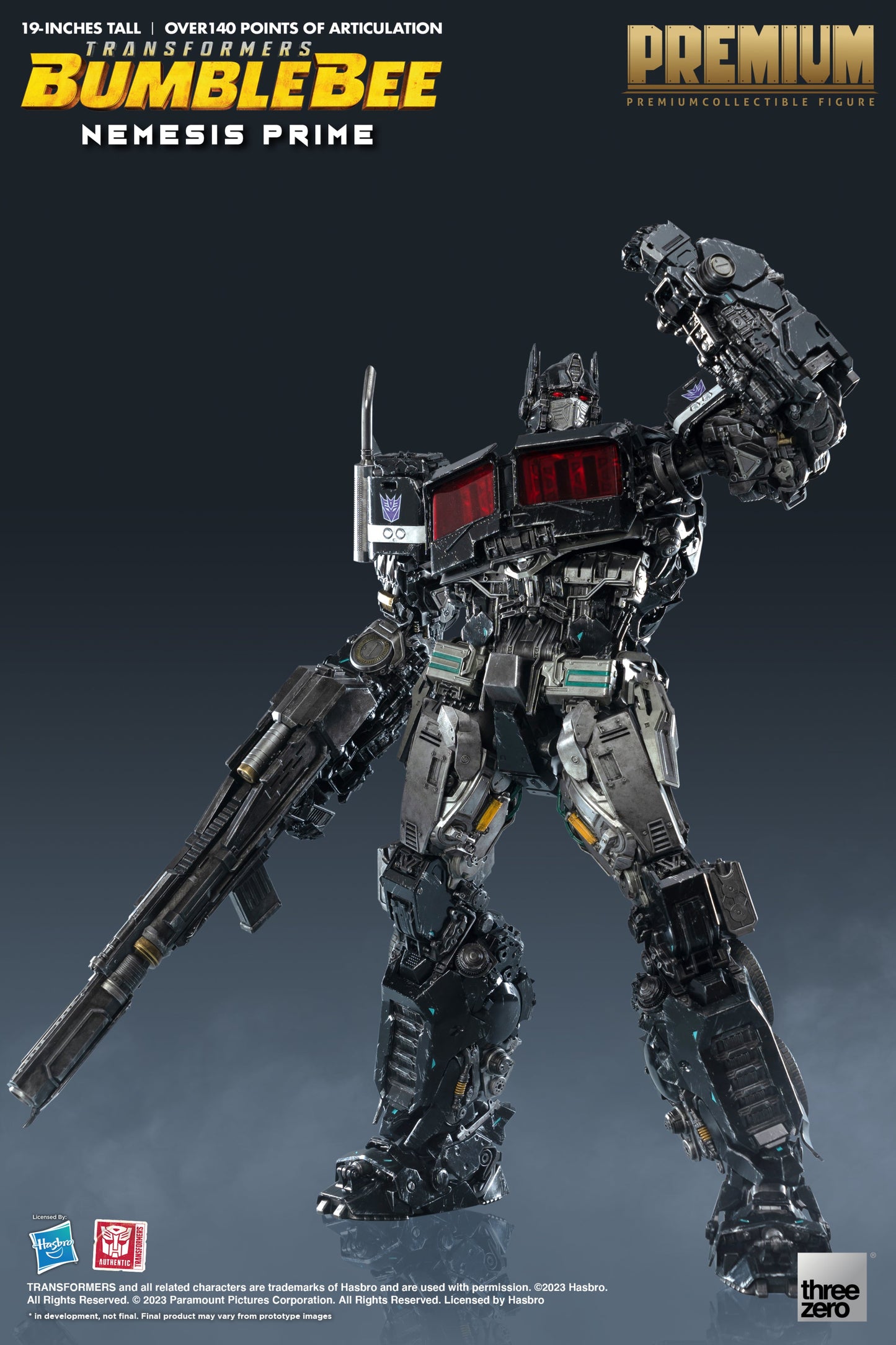 Transformers: Bumblebee Premium Collectible Nemesis Prime - Exclusive