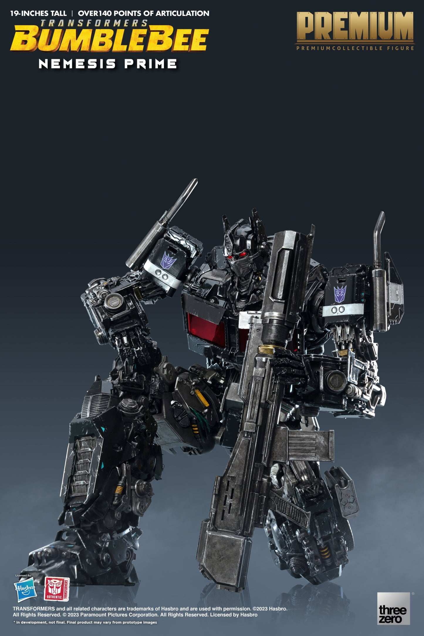 Transformers: Bumblebee Premium Collectible Nemesis Prime - Exclusive