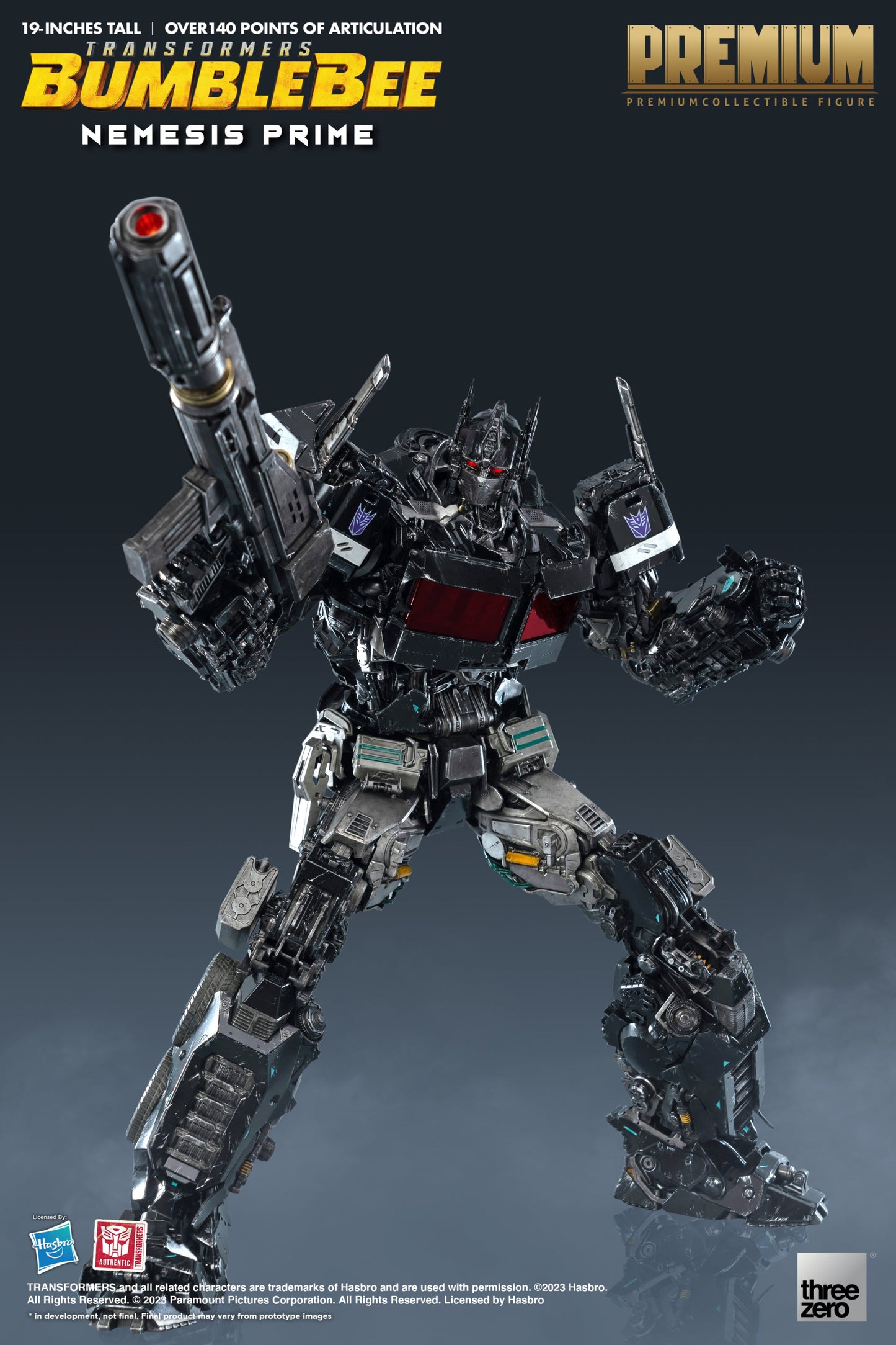 Transformers: Bumblebee Premium Collectible Nemesis Prime - Exclusive