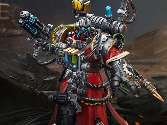 Warhammer 40k - Adeptus Mechanicus - Cybernetica Datasmith 1/18 Scale Action Figure