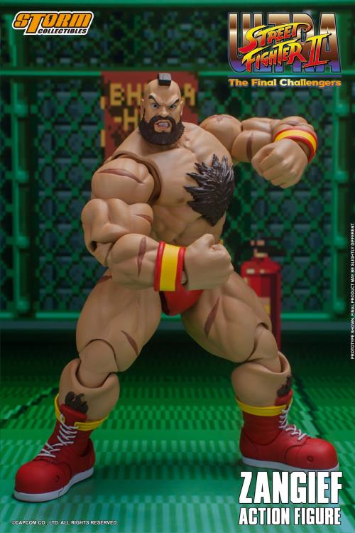 Zangief Ultra Street Fighter II: The Final Challenger", Storm Collectibles Action Figure