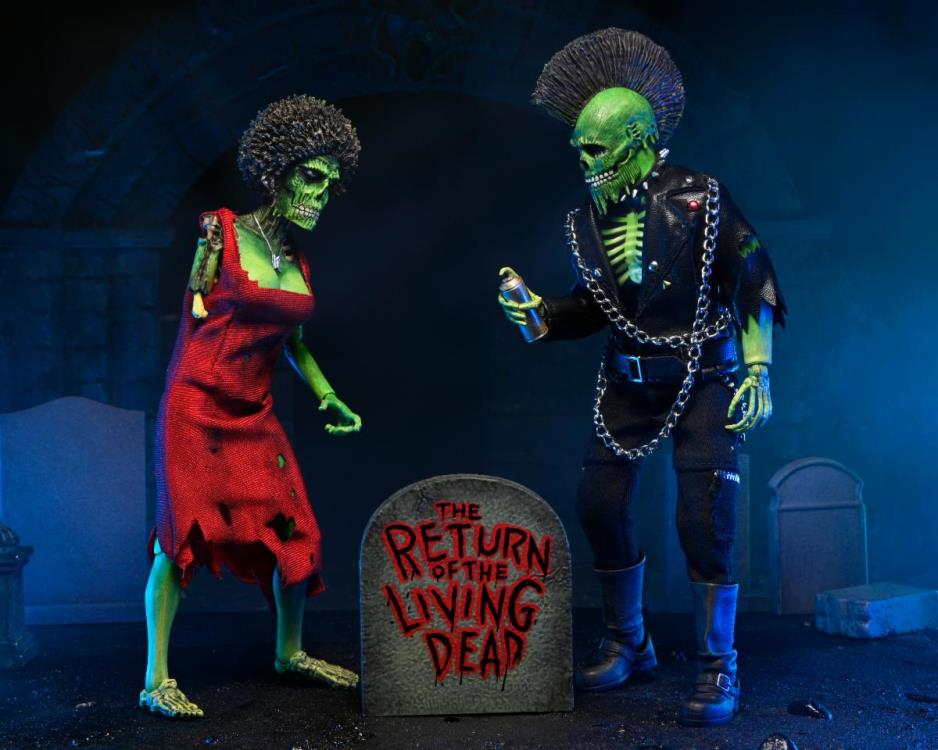 The Return of the Living Dead Zombie Trash & Suicide Clothed Action Figure Two-Pack