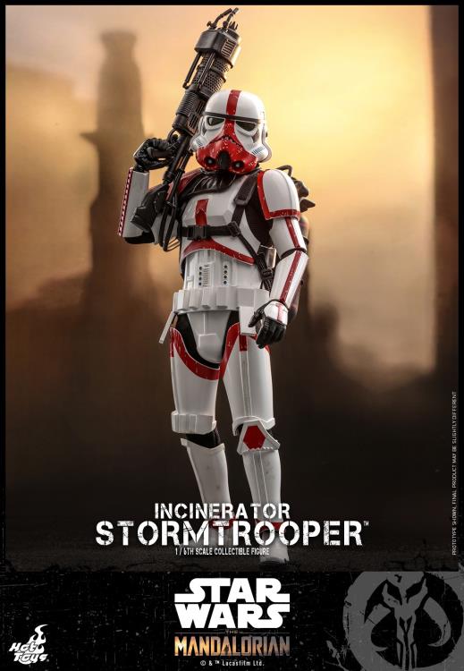 The Mandalorian TMS012 Incinerator Stormtrooper 1/6 Scale Collectible Figure ( Opened Box )