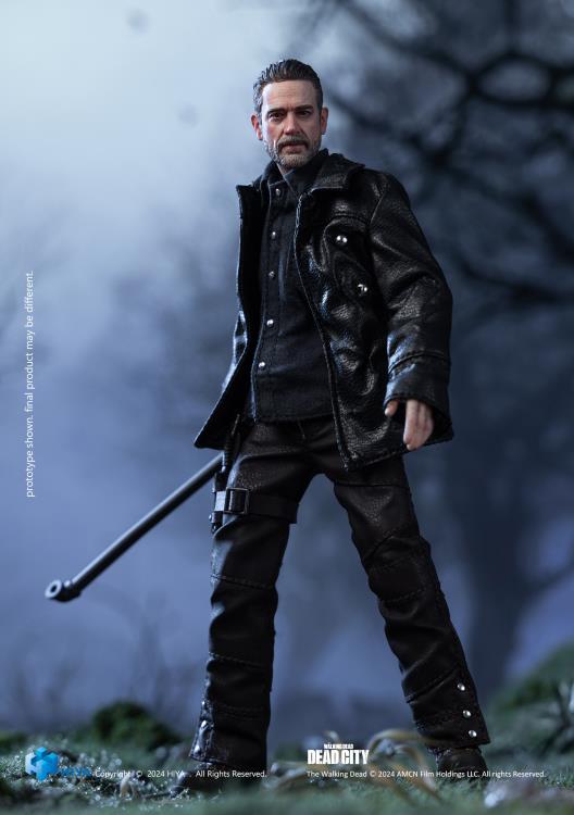 The Walking Dead: Dead City Exquisite Super Negan 1/12 Scale - Action Figure