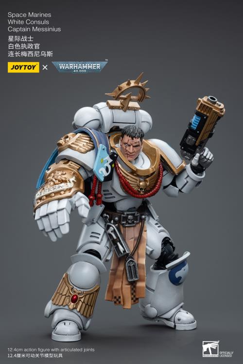Warhammer 40k - Space Marines White Consuls -  Captain Messinius