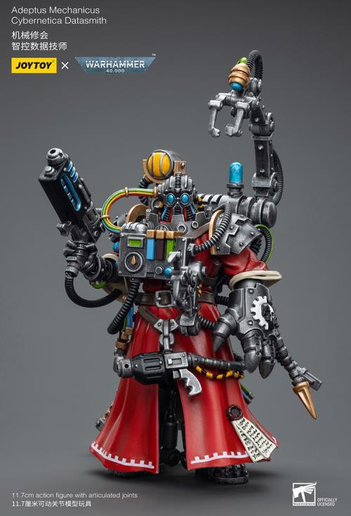 Warhammer 40k - Adeptus Mechanicus - Cybernetica Datasmith 1/18 Scale Action Figure