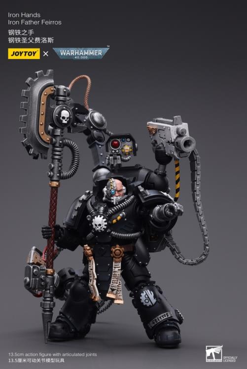 Warhammer 40K - Iron Hands - Iron Father Feirros