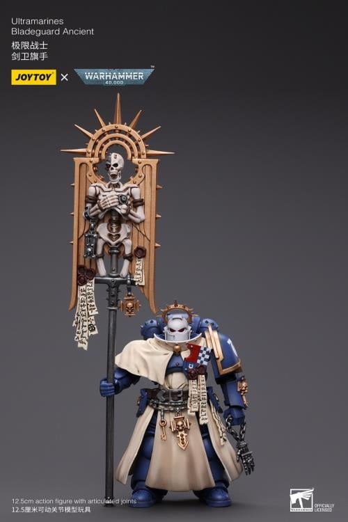 Warhammer 40K - Ultramarines - Bladeguard Ancient 1/18 Scale Action Figure