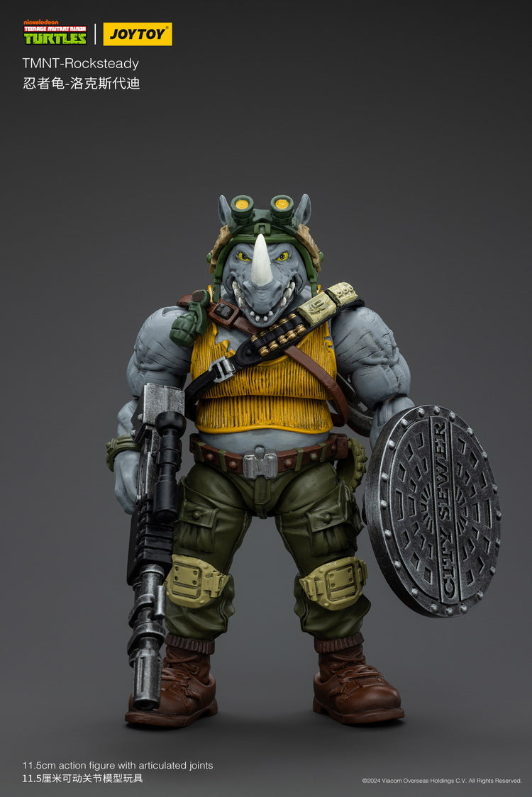 TMNT - 1/18 Scale Teenage Mutant Ninja Turtles - Rocksteady