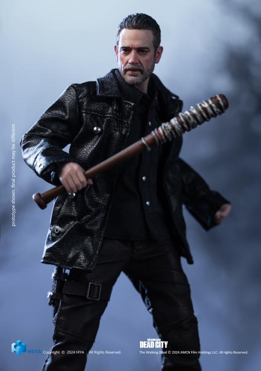 The Walking Dead: Dead City Exquisite Super Negan 1/12 Scale - Action Figure