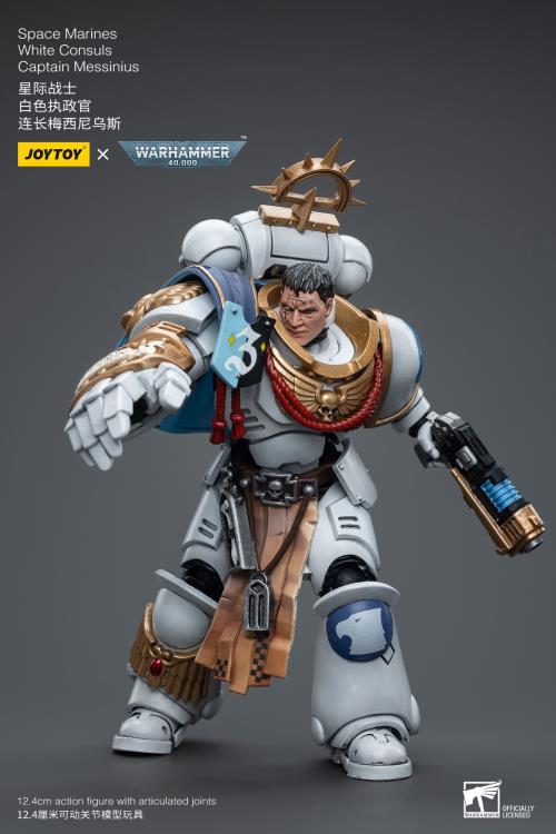 Warhammer 40k - Space Marines White Consuls -  Captain Messinius
