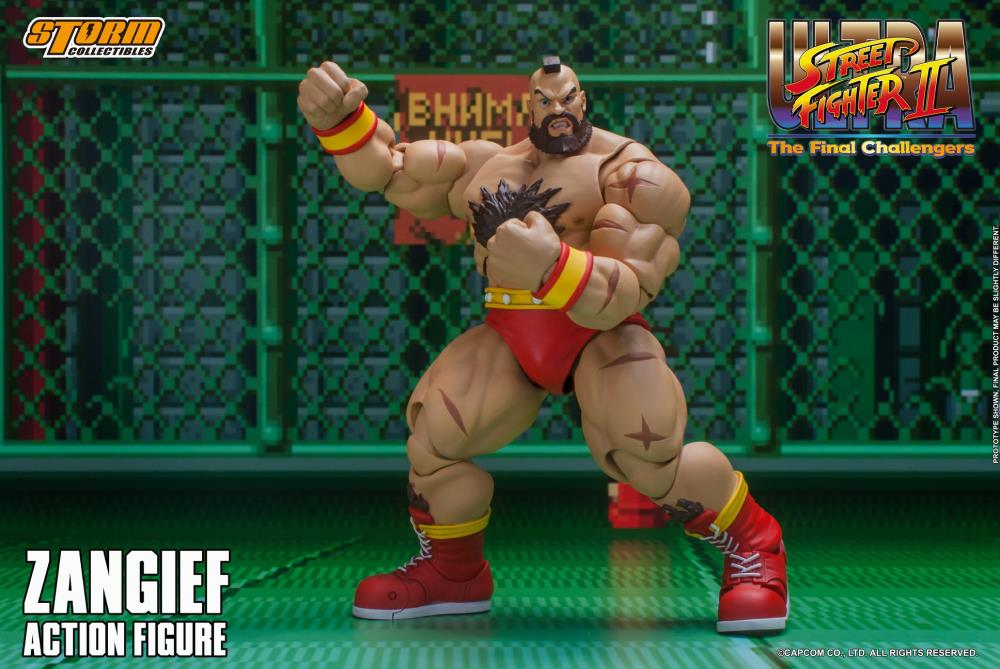 Zangief Ultra Street Fighter II: The Final Challenger", Storm Collectibles Action Figure