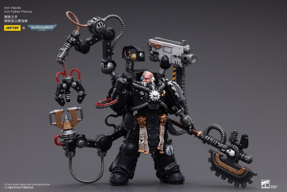 Warhammer 40K - Iron Hands - Iron Father Feirros