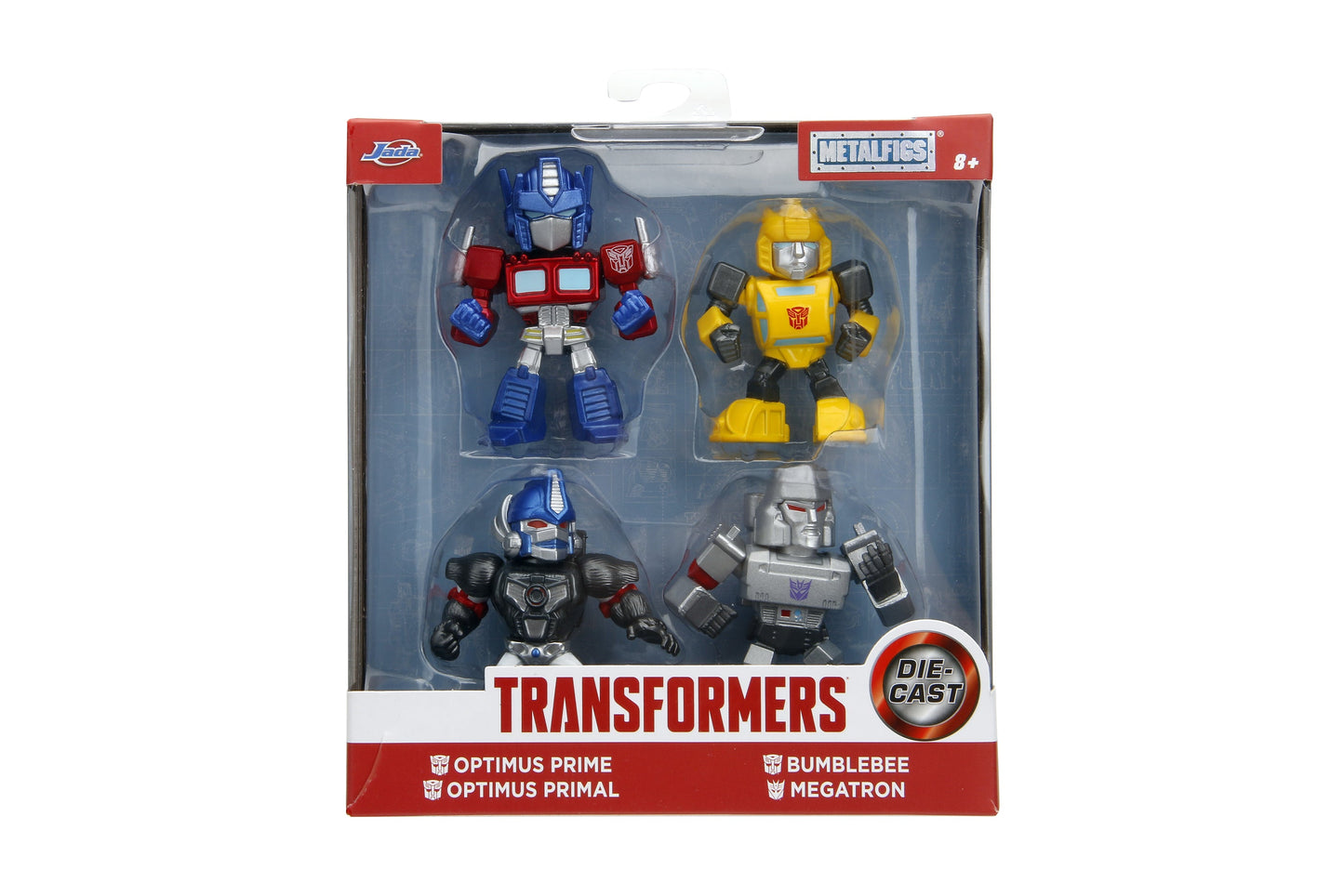 TRANSFORMERS 2.5IN METALFIGS 4-pack