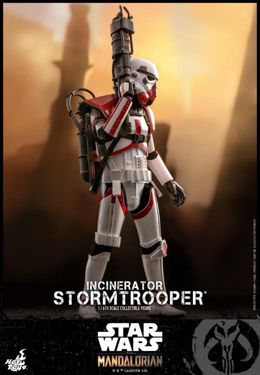 The Mandalorian TMS012 Incinerator Stormtrooper 1/6 Scale Collectible Figure ( Opened Box )