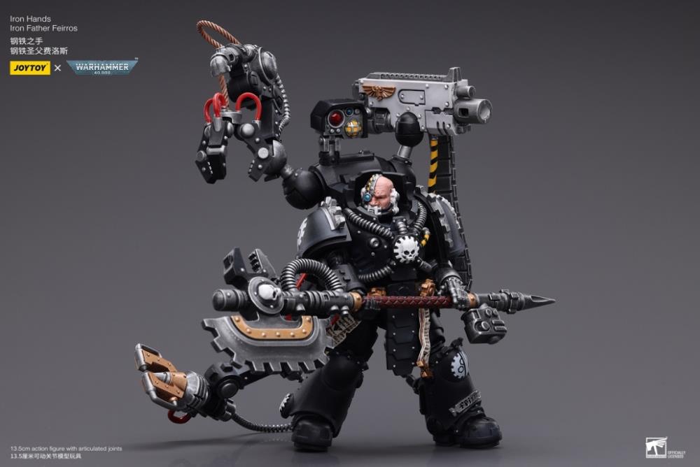 Warhammer 40K - Iron Hands - Iron Father Feirros
