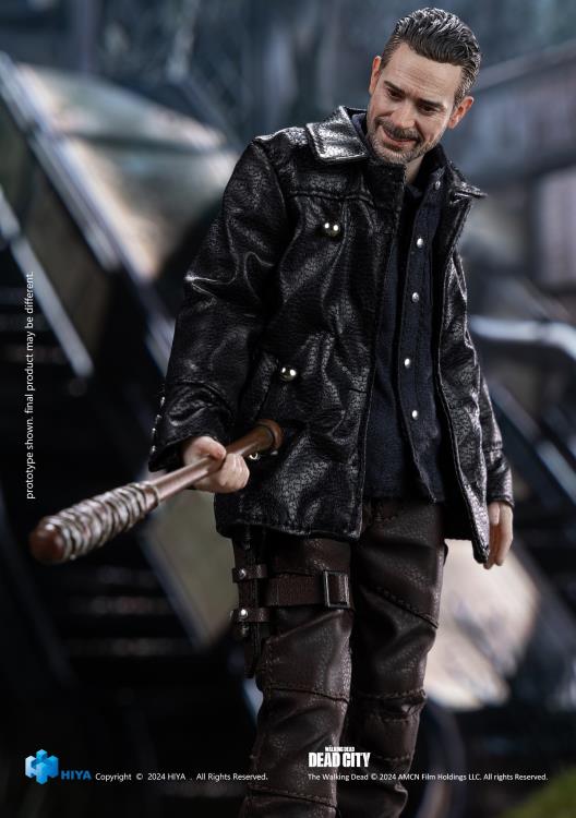 The Walking Dead: Dead City Exquisite Super Negan 1/12 Scale - Action Figure
