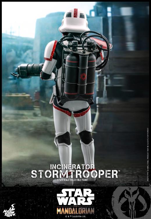 The Mandalorian TMS012 Incinerator Stormtrooper 1/6 Scale Collectible Figure ( Opened Box )