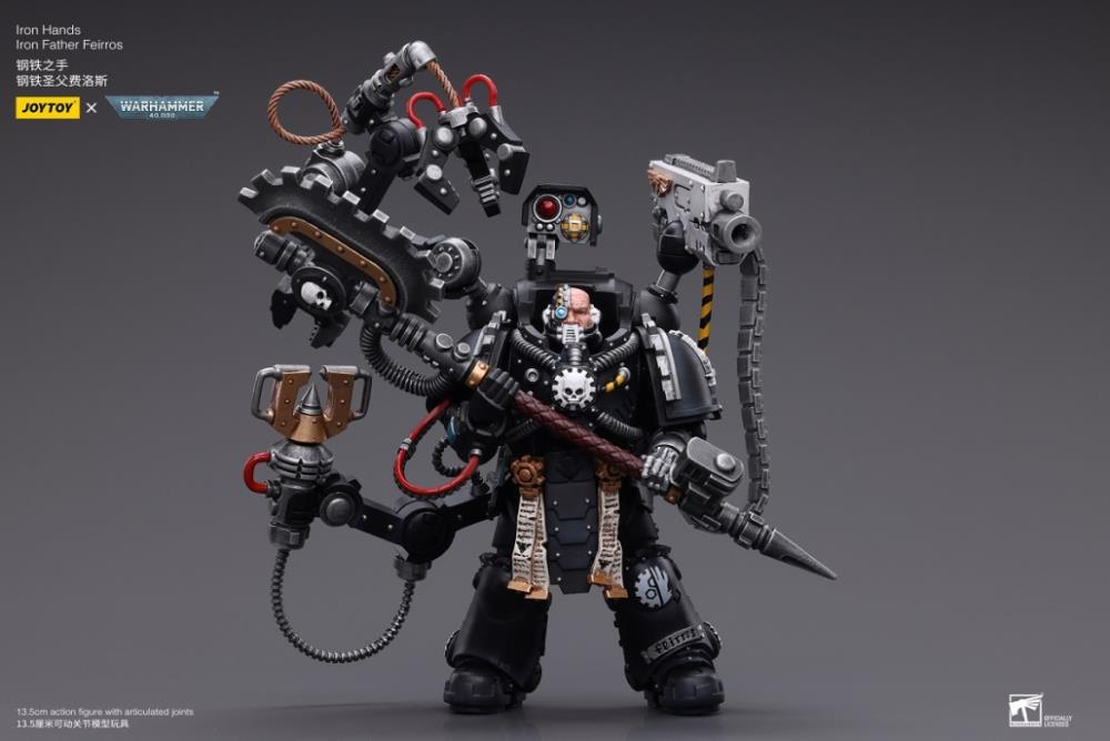 Warhammer 40K - Iron Hands - Iron Father Feirros