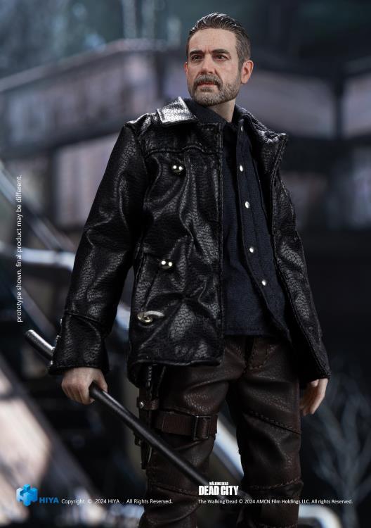 The Walking Dead: Dead City Exquisite Super Negan 1/12 Scale - Action Figure