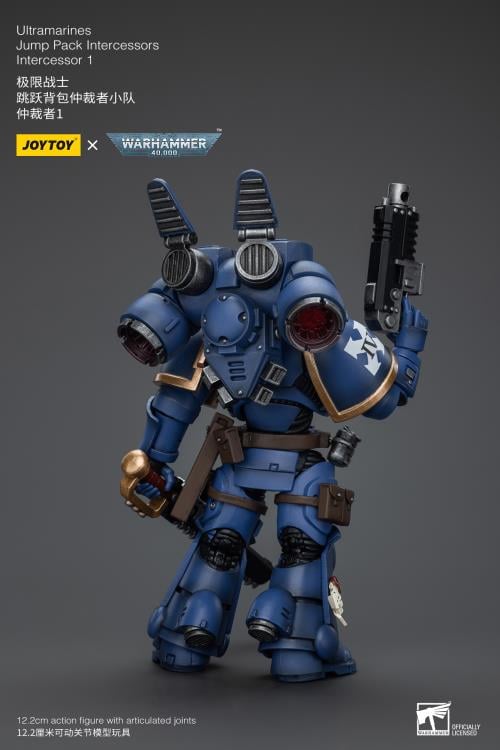 Warhammer 40K - Ultramarines - Jump Pack Intercessors Intercessor 1 - 1/18 Scale Action Figure