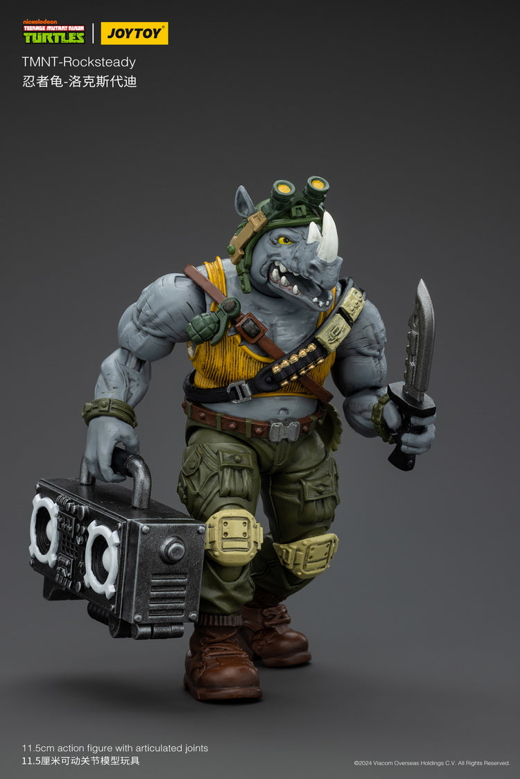 TMNT - 1/18 Scale Teenage Mutant Ninja Turtles - Rocksteady