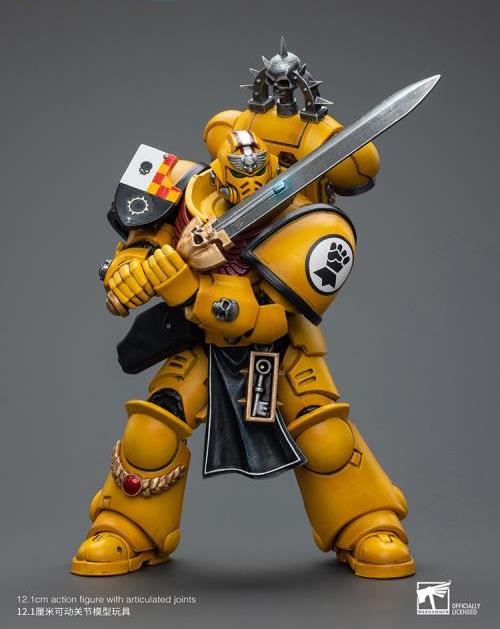 Warhammer 40k Imperial Fists Lieutenant with Power Sword