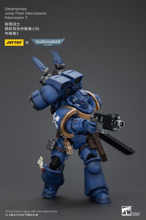 Warhammer 40K - Ultramarines - Jump Pack Intercessors Intercessor 2 - 1/18 Scale Action Figure