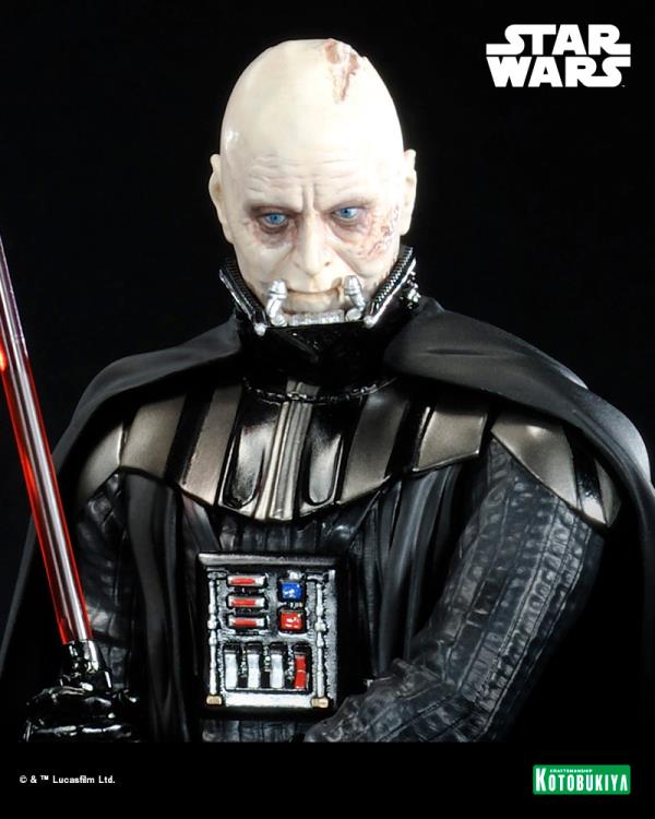 Star Wars: Return of the Jedi ArtFX+ Darth Vader (Return of Anakin Skywalker) Statue