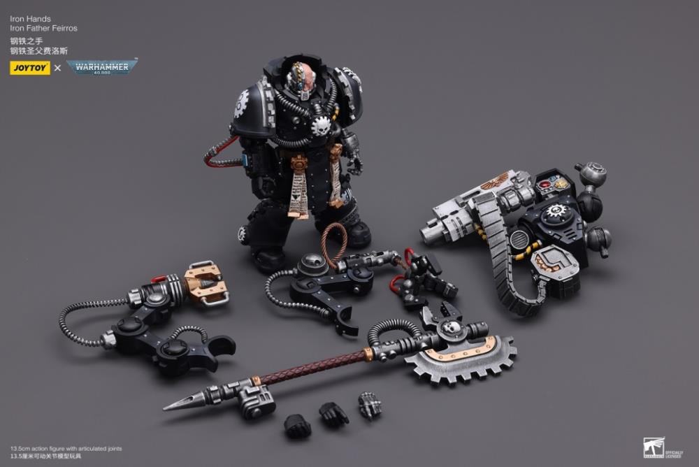 Warhammer 40K - Iron Hands - Iron Father Feirros