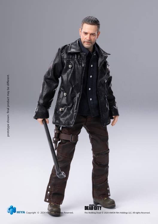 The Walking Dead: Dead City Exquisite Super Negan 1/12 Scale - Action Figure