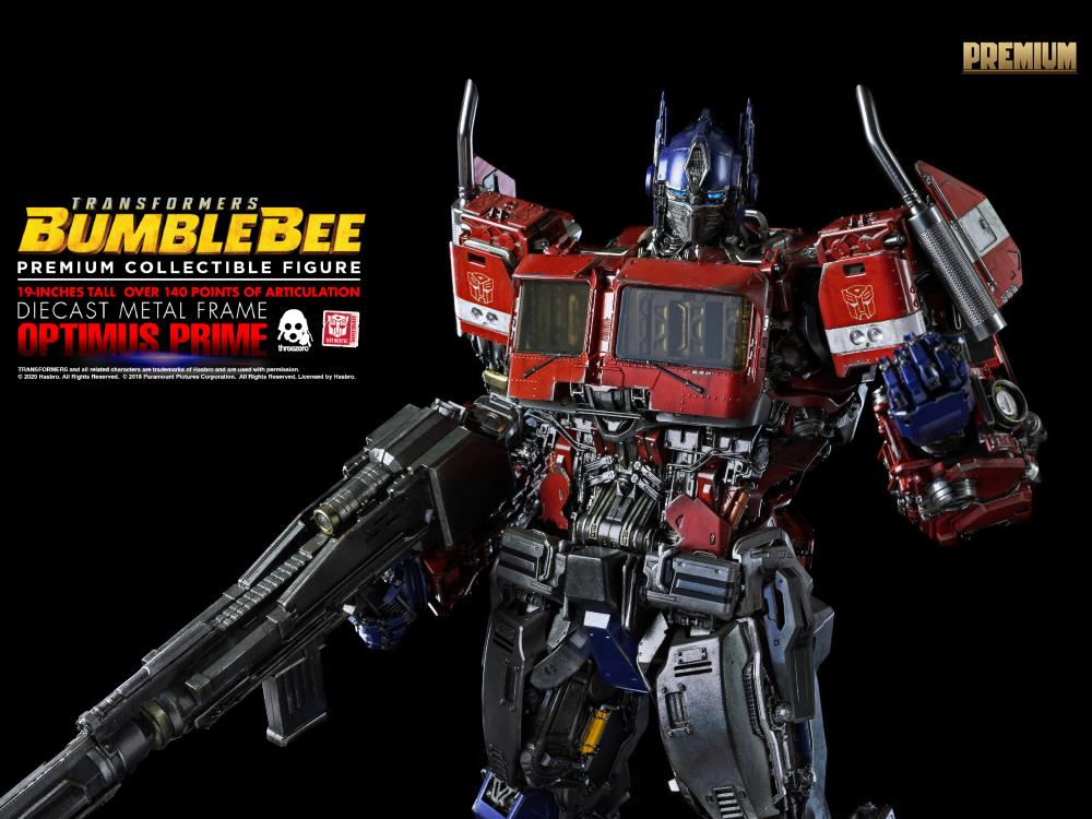 Transformers: Bumblebee Premium Collectible Optimus Prime