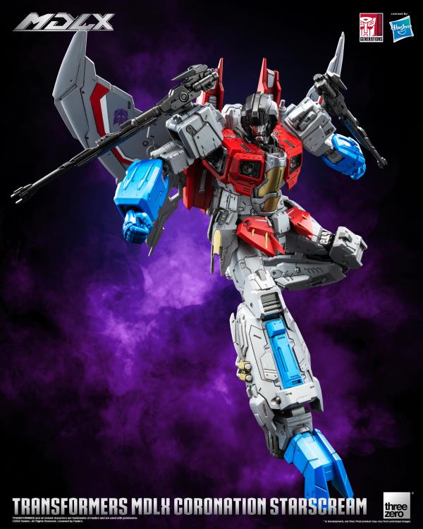 Transformers MDLX Articulated Figure Series Coronation Starscream (preorder Q2 2025)