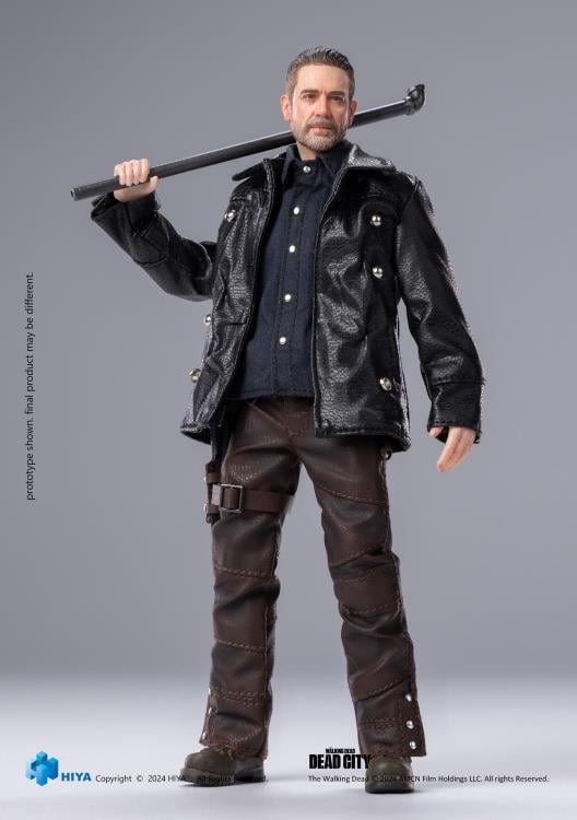 The Walking Dead: Dead City Exquisite Super Negan 1/12 Scale - Action Figure