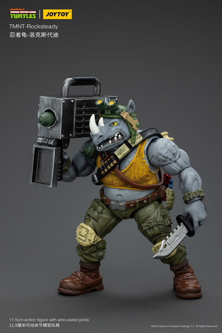 TMNT - 1/18 Scale Teenage Mutant Ninja Turtles - Rocksteady