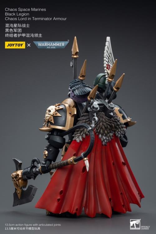 Warhammer 40K - Chaos Space Marines - Black Legion - Chaos Lord in Terminator Armor