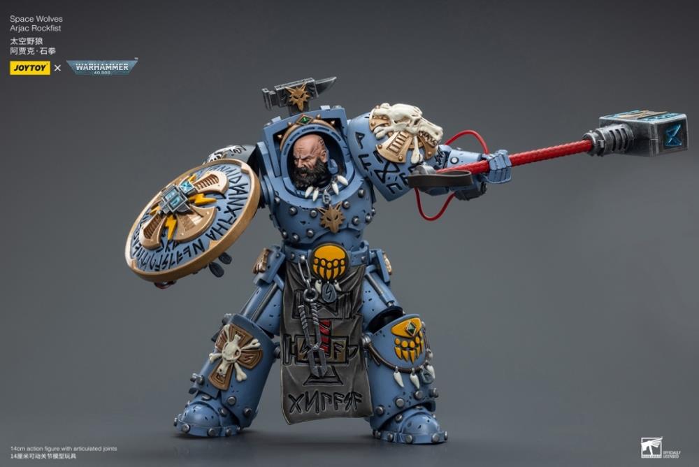Warhammer 40K - Space Wolves - Arjac Rockfist