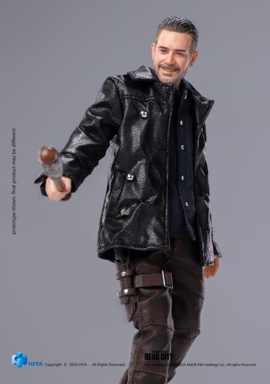 The Walking Dead: Dead City Exquisite Super Negan 1/12 Scale - Action Figure
