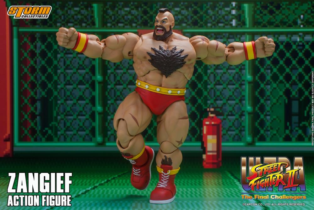 Zangief Ultra Street Fighter II: The Final Challenger", Storm Collectibles Action Figure