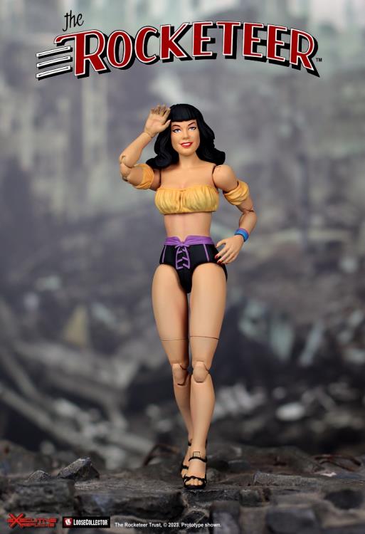 The Rocketeer & Betty Deluxe 1/12 Scale Figure Set